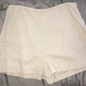 linen shorts